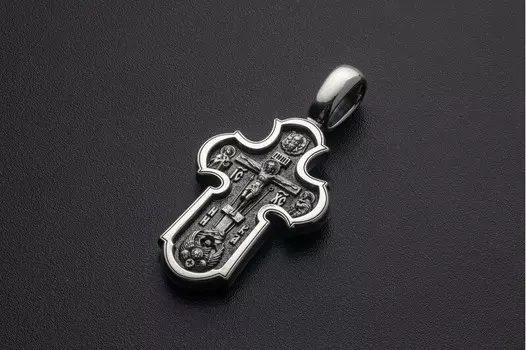 Распятие. Икона Божией Матери «Нерушимая Стена»