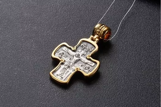 Распятие. Свт. Николай Чудотворец