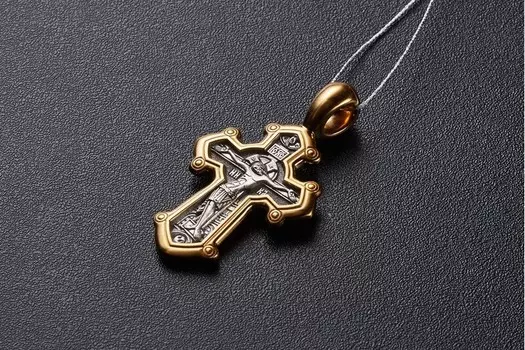 Распятие. Великомученик Димитрий Солунский