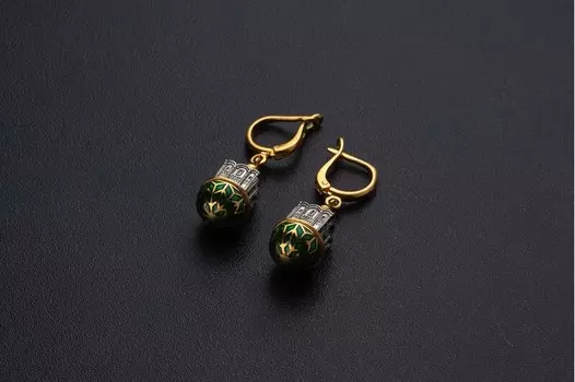 Серьги "Храм"