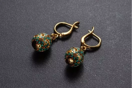 Серьги «Клевер»