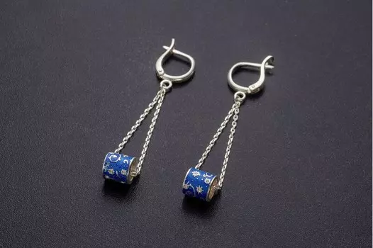 Серьги с подвеской