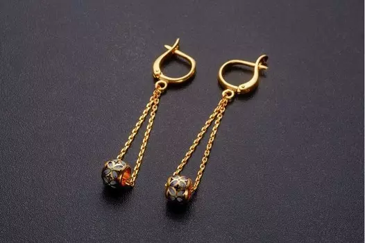 Серьги с подвеской