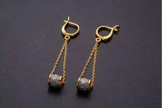 Серьги с подвеской