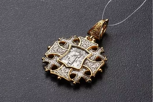 Спас с мечом. Вмч. Георгий Победоносец