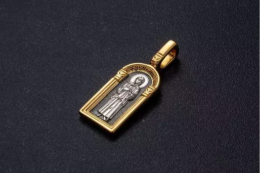 Святая блаженная Ксения Петербургская. Ангел Хранитель. Образок.