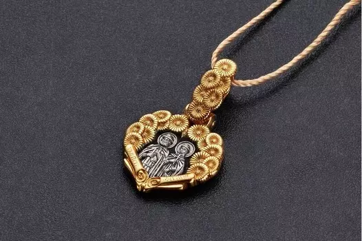 Святые Петр и Феврония. Образок.