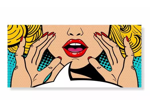 Постер Губы Ангстрем