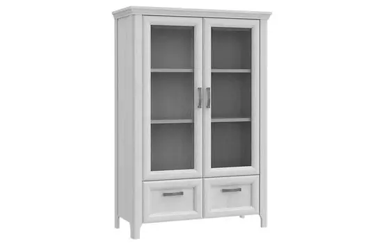 Витрина низкая со стеклом Alexandria Ангстрем