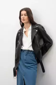 Куртка OVER из натуральной кожи