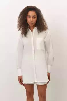 Рубашка OSLO из хлопка и льна