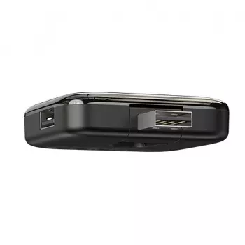 Адаптер Baseus Fully Folded Portable 4 в 1 Type-C на Type-C/USB 2.0 х 4 (Black)