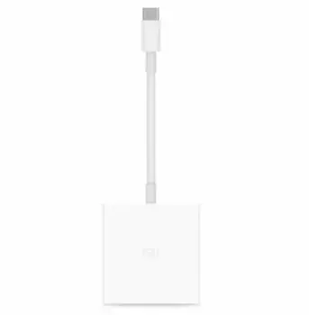 Адаптер Xiaomi Type-C - USB/HDMI (MZJQCH2TM) (белый)