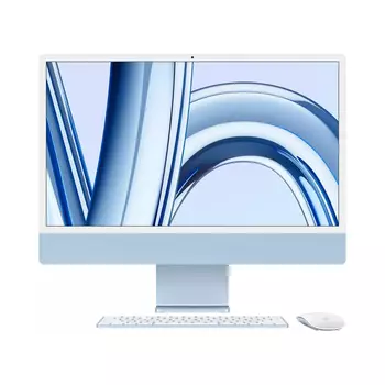 Apple iMac 24" with Retina 4.5K (M3 8C CPU, 10C GPU/16GB/512GB) (Blue) (Z19K0019C)