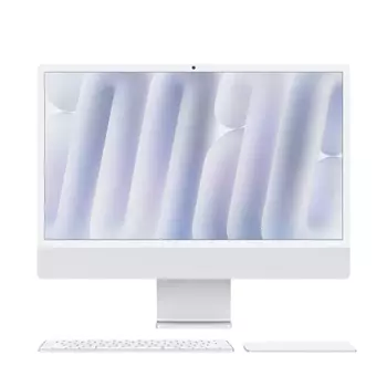 Apple iMac 24" with Retina 4.5K (M4 10C CPU, 10C GPU/16GB/512GB) (Silver) (MWUV3)