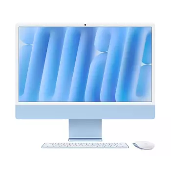 Apple iMac 24" with Retina 4.5K (M4 10C CPU, 10C GPU/16GB/512GB) (Blue) (MWV33)