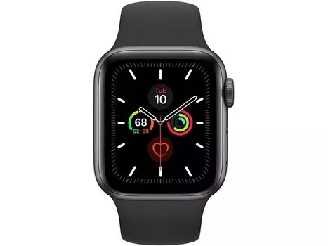 Apple Watch Series 5 44mm Space Black Stainless Steel Case Без ремешка Б/У (Хорошее состояние)