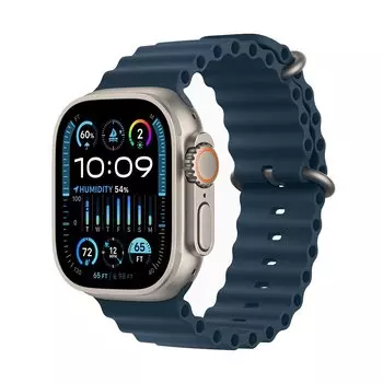 Смарт-часы Apple Watch Ultra 2 49 mm Titanium Case Blue Ocean Band (One Size)