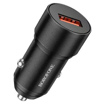 Автомобильное зарядное устройство Borofone BZ19A USB 18W (черный)