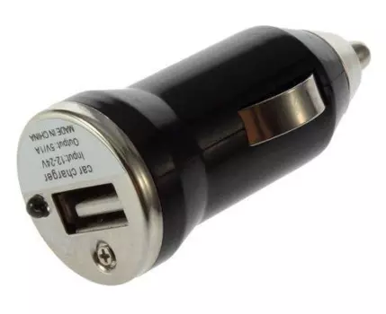 Автомобильное зарядное устройство для смартфона USB 5W 2.1A (Back)