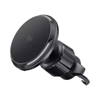 Автомобильный держатель Deppa (55212) MageSafe QI2 Flex для смартфона в воздуховод 15W (черный)