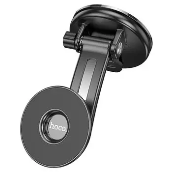 Автомобильный держатель Hoco (CA113) Excelle для смартфона магнитный на приборную панель/лобовое стекло (черный)