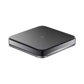 Беспроводное зарядное устройство Deppa Qi Fast Charger (24025) для iPhone / AirPods 15W (черный)