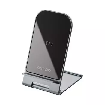 Беспроводное зарядное устройство Deppa Wireless Charger Slim (23151) для смартфонов Qi 15W (черный)