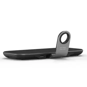 Беспроводное зарядное устройство WIWU Power Air 15W 3 в 1 для iPhone/Apple Watch/AirPods (PA3IN1B) (черный)