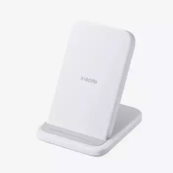 Беспроводное зарядное устройство Xiaomi Mi Vertical Wireless Charger 30W (белый) (MDY-17-EM)