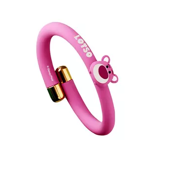 Браслет от комаров Xiaomi Qualitell Q2 детский Мишка (розовый)