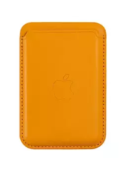 Чехол Apple iPhone Leather Wallet MagSafe (California Poppy) (MHLP3)