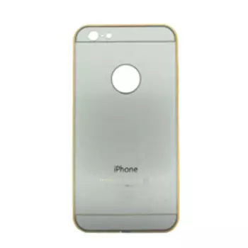 Чехол-бампер Fashion для Apple iPhone 6 Plus/6S Plus металлический (silver)