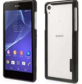 Чехол-бампер Platina для Sony Xperia Z2 пластиковый (черный)