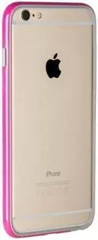 Чехол-бампер Puro Bumper Frame для Apple iPhone 6 Plus/6S Plus (розовый)