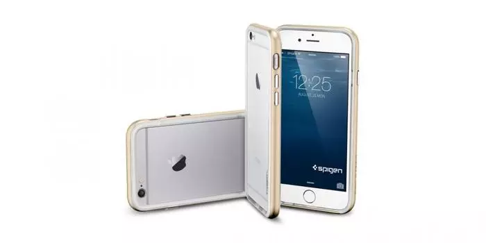 Чехол-бампер Spigen Neo Hybrid EX для Apple iPhone 6 Plus/6S Plus Champagne Gold (SGP11061)