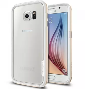 Чехол-бампер Spigen Neo Hybrid EX для Samsung Galaxy S6 (SGP11443) (Champagne Gold)