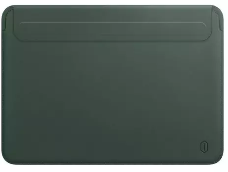 Чехол для ноутбука WIWU Skin New Pro II PU Leather Sleeve для Apple MacBook Pro 14 (2021) (зеленый)