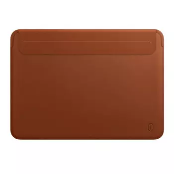 Чехол для ноутбука WIWU Skin Pro II PU Leather Sleeve для Apple MacBook Pro 13/Air 13 (2018) (коричневый)