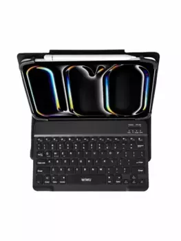 Чехол-клавиатура WIWU Universal Keyboard для Apple iPad 9-11" русская раскладка (W-UK001BLK9) (черный)