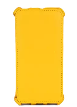 Чехол-книжка Armor для Huawei Ascend P6 искусственная кожа (желтый)