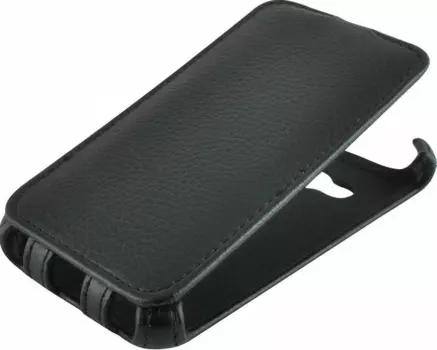 Чехол-книжка Armor для Samsung Galaxy E4g искусственная кожа (черный)