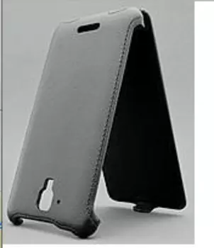 Чехол-книжка Armor Leather Case для Lenovo S898 натуральная кожа (black)