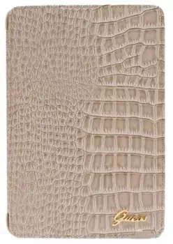 Чехол-книжка Guess Folio Case для Apple iPad Air (GUD5CRB с подставкой) Croco Beige