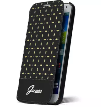 Чехол-книжка Guess Gianina Book для Samsung Galaxy S5 натуральная кожа (black)