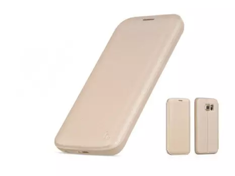Чехол-книжка Hoco Juice series Nappa leather для Samsung Galaxy Note 5 (золотой)