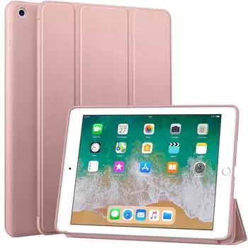 Чехол-книжка Just Case premium для Apple iPad Air искусственная кожа (розовый)