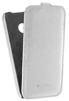 Чехол-книжка Melkco для HTC One mini M4 натуральная кожа (White)