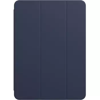 Чехол-книжка Mutural Folio Case для Apple iPad Pro 12.9 (2020/2021/2022) (полиуретан с подставкой) (темно-синий)