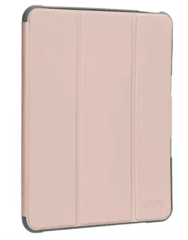 Чехол-книжка Mutural Folio Case для Apple iPad Pro 11 (2020/2021/2022) (полиуретан с подставкой) (розовый)